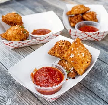 toasted ravioli with marinara sauce